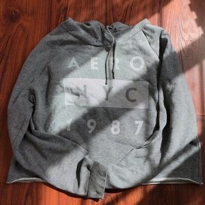 Cropped Aeropostale hoodie